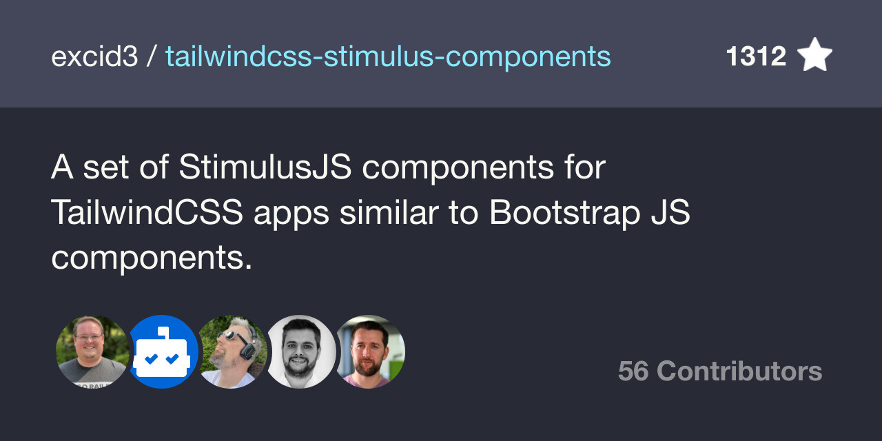 Tailwind Stimulus Components